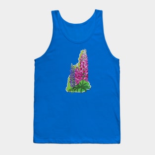 New Hampshire Lupines Tank Top